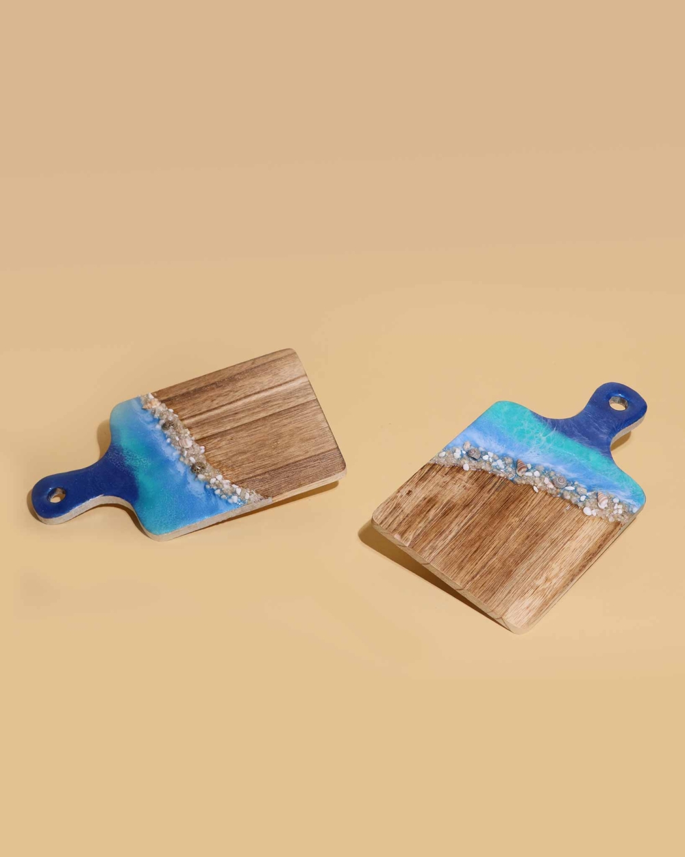 Handmade Ocean Resin decor Board, Resin Cheese Board3