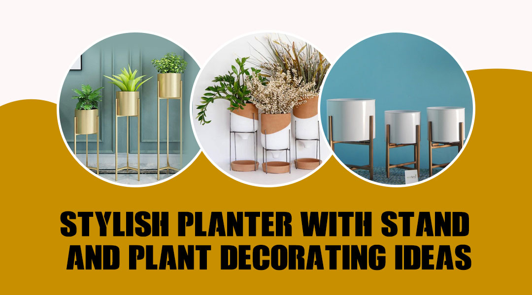 Different Types Of Planter With Stand